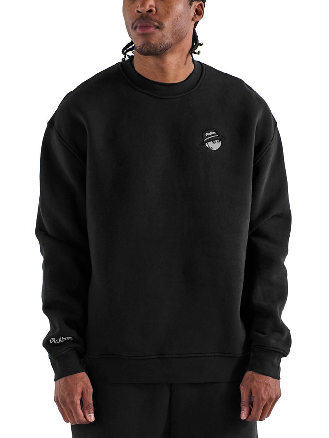 Malbon Range Cooper Crewneck Sweatshirt Spring 2026 | BLACK