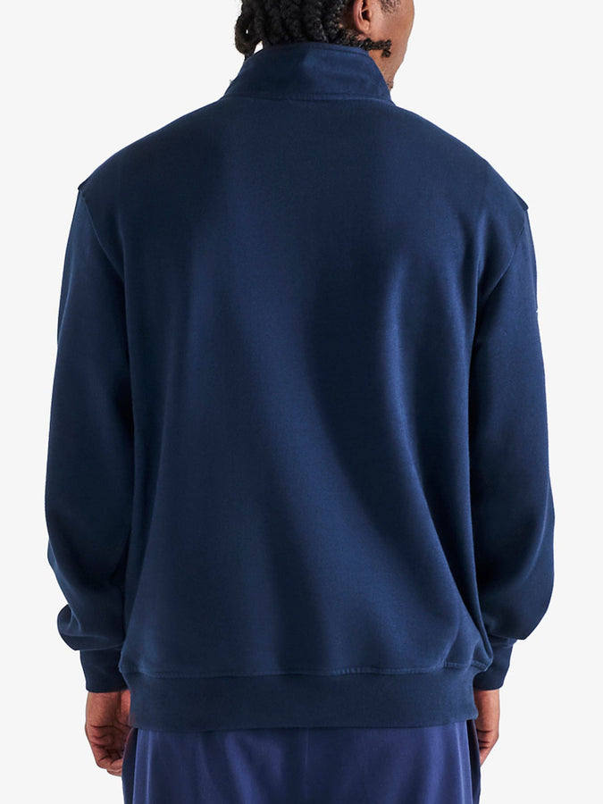 Malbon Collegiate 1/4 Zip Sweater Spring 2026 | NAVY