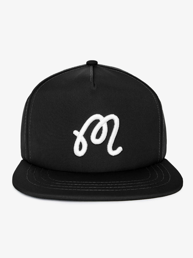 Malbon M Snapback Hat | BLACK