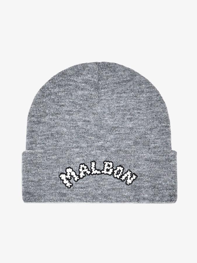 Malbon Dragon Beanie | ATHLETIC HEATHER GREY