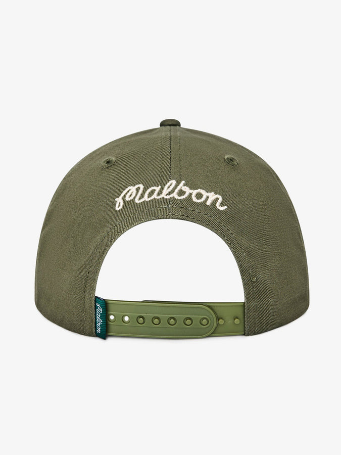 Malbon Horizon Snapback Hat | OLIVINE
