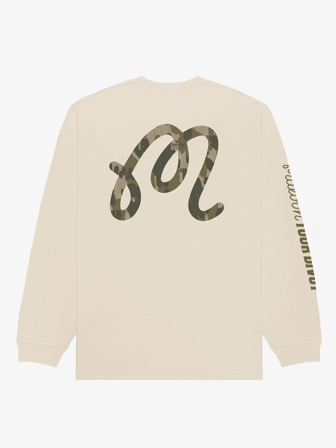 Malbon Gorse Tour Divot Camo Long Sleeve T-Shirt Spring 2026 | CLAY