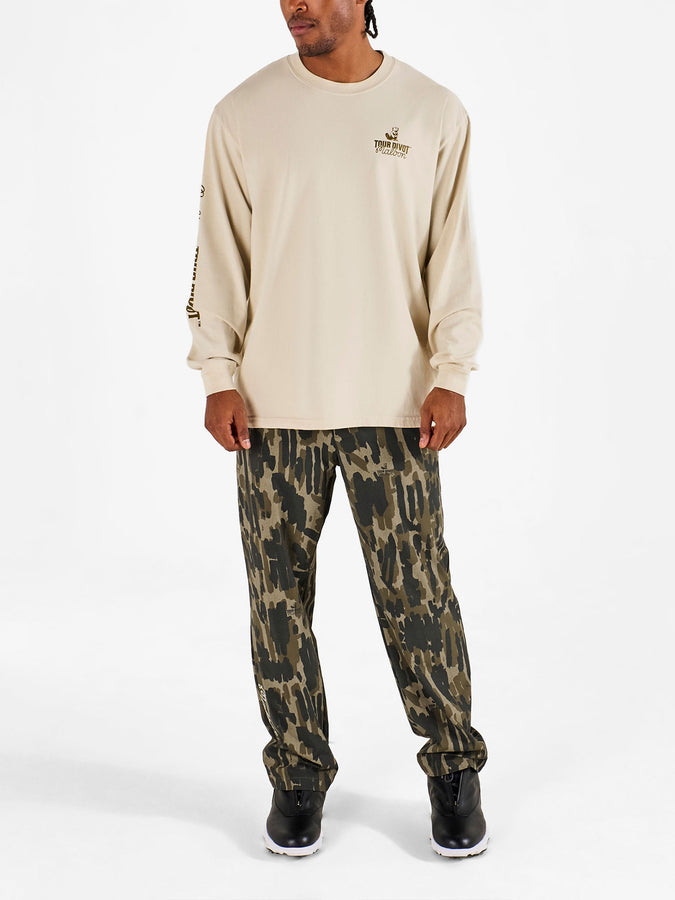 Malbon Gorse Tour Divot Camo Long Sleeve T-Shirt Spring 2026 | CLAY