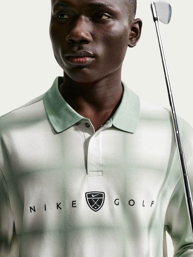 Nike Fairway Fresh Dri-Fit Loose Long Sleeve Polo Spring 2026 | STEAM/STEAM (006)