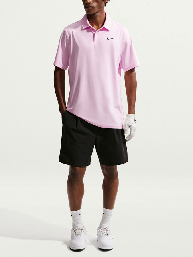 Nike Golf Velocity Dri-Fit Solid Polo Summer 2026 | PINK FOAM/BLACK (663)