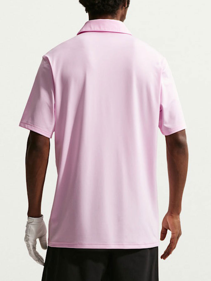 Nike Golf Velocity Dri-Fit Solid Polo Summer 2026 | PINK FOAM/BLACK (663)