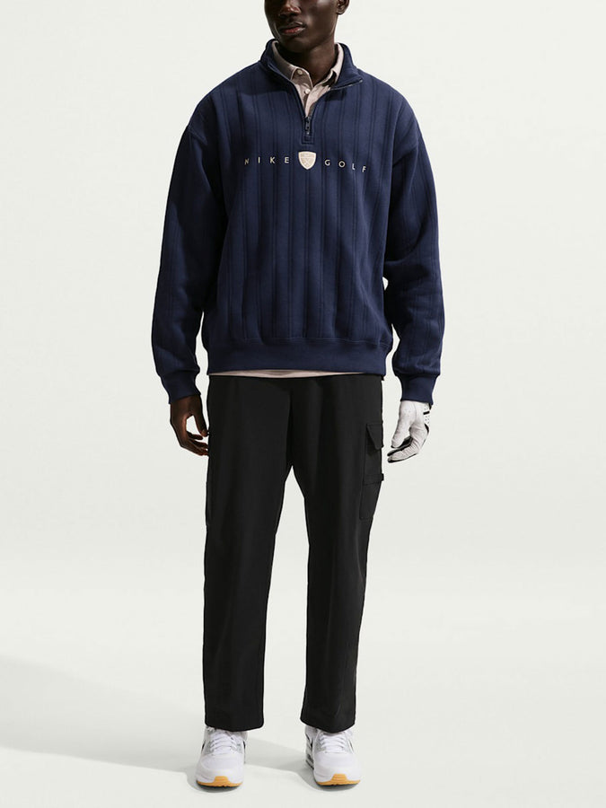 Nike Fairway Fresh Therma-Fit 1/2 Zip Sweater Spring 2026 | COLLEGE NAVY/LIMESTONE (419)