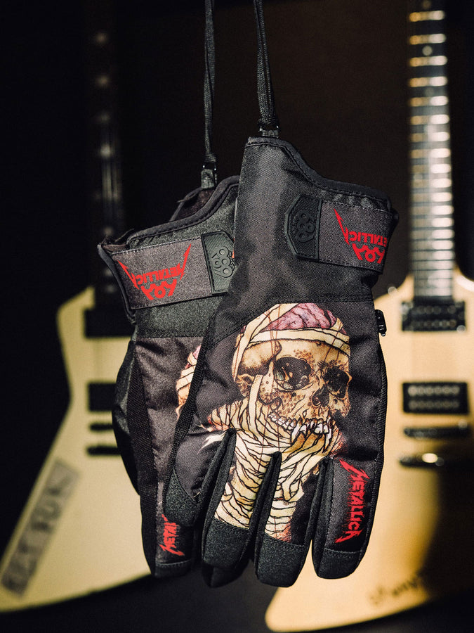 686 Primer Gloves | METALLICA BLACK (MBLK)