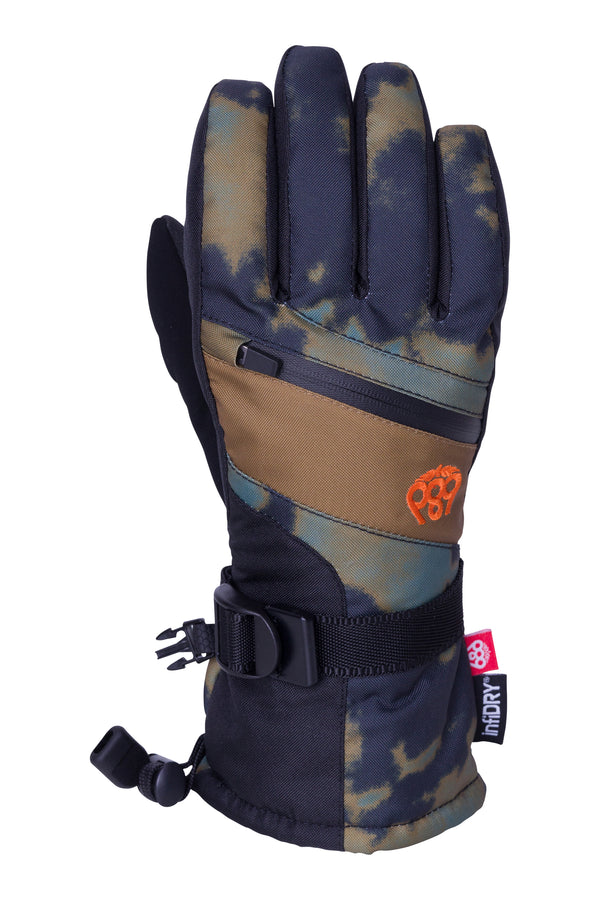 686 Heat Insulated Breen Nebula Snowboard Gloves 2024 | BREEN NEBULA CLBK (BRNC)