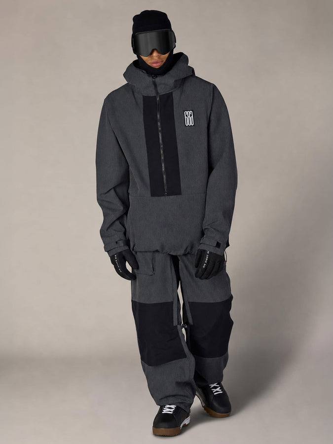 686 Ghost 2.5L Anorak 2027 – Shell Jacket | BLACK DENIM (BLKD)