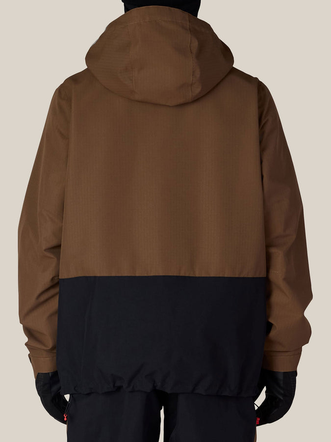 686 Ghost 2.5L Anorak 2027 – Shell Jacket | DARK EARTH RIPSTOP (DERP)