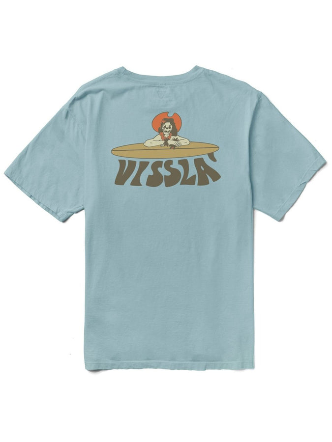 Vissla Soren Lady Shred Organic T-Shirt Spring 2024 | STONE BLUE (SBL)