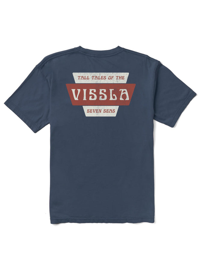 Vissla Stacks Premium Pocket T-Shirt Spring 2024 | NAVY (NVY)