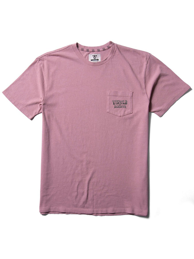 Vissla Bandits Pocket T-Shirt Spring 2024 | DUSTY ROSE (DSR)