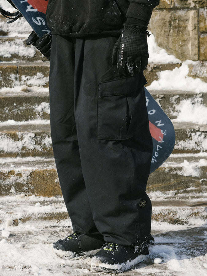 686 Essox Cargo 2027 – Shell Pants | BLACK (BLK)