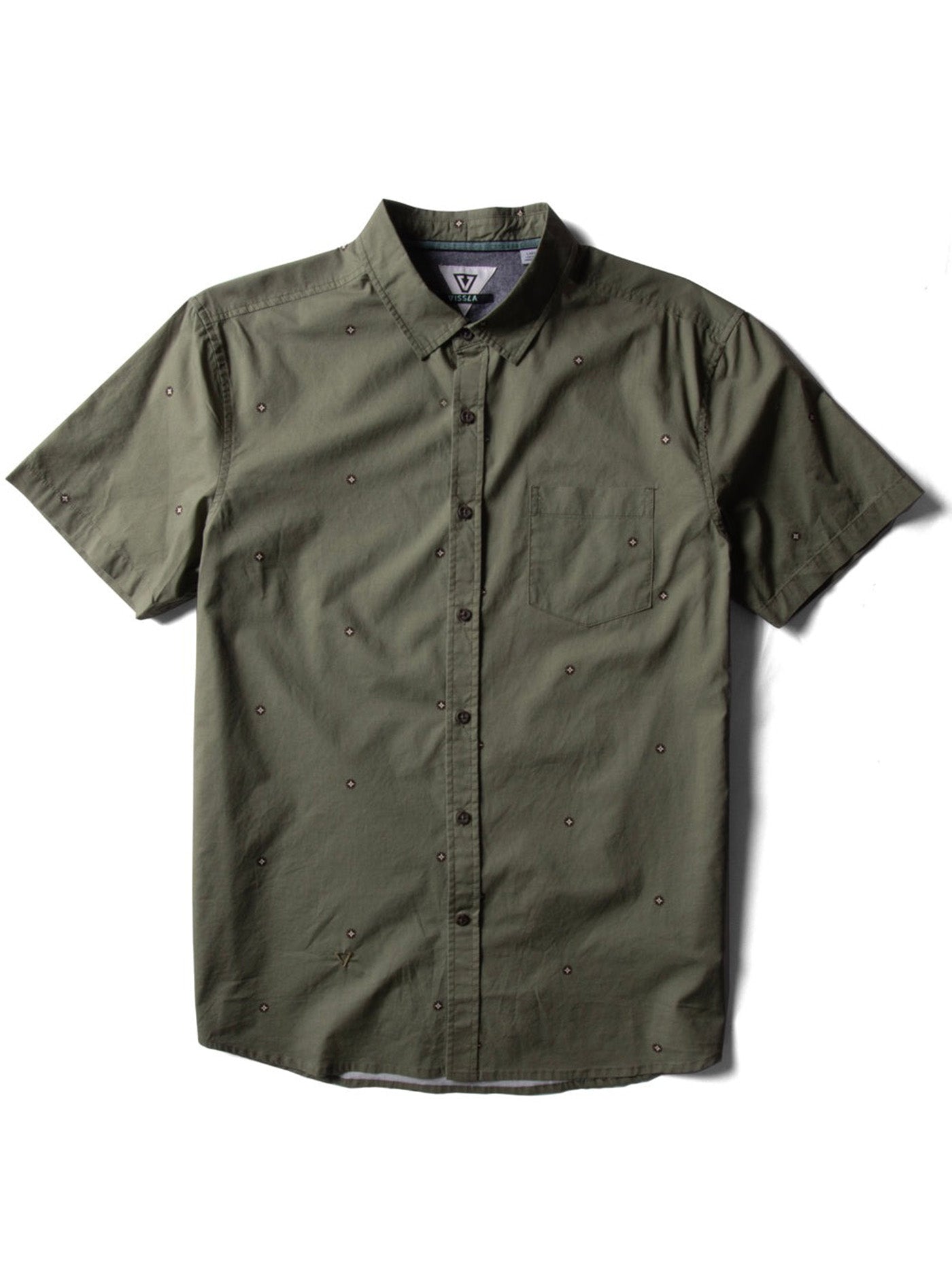 Vissla Sundial Eco Short Sleeve Buttondown Shirt Spring 2024
