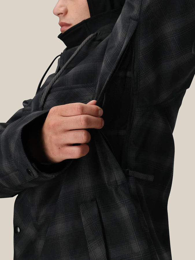 686 Woodland Insulated Jacket Winter 2026 | BLACK PLAID (BLPD)