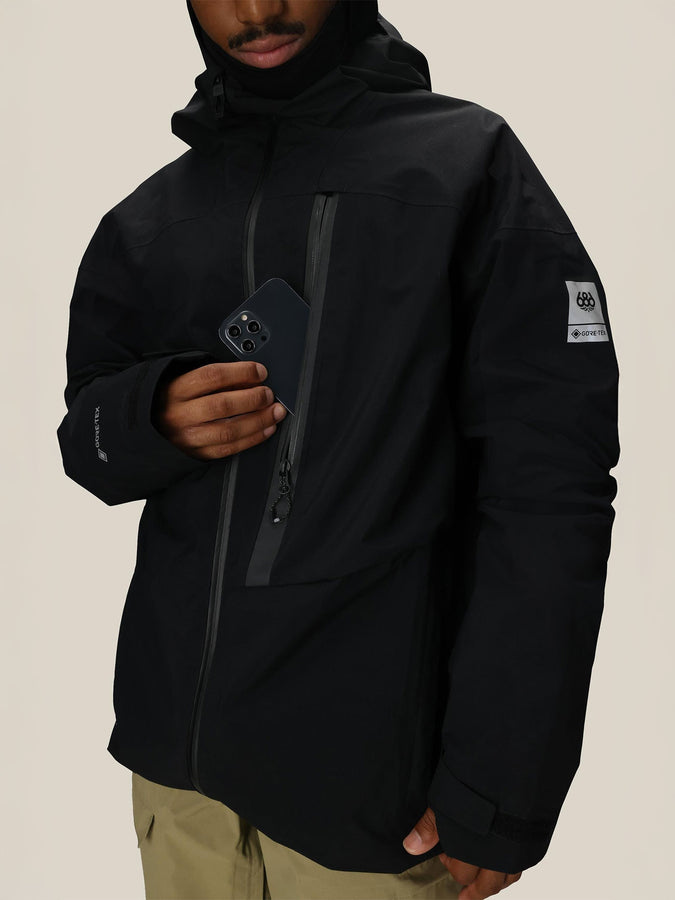 686 GORE-TEX GT Thermagraph 2027 – Insulated Jacket | BLACK (BLK)