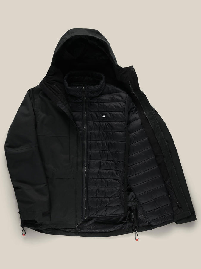 686 Smarty 3-In-1 Form 2027 – Insulated Jacket | BLACK (BLK)