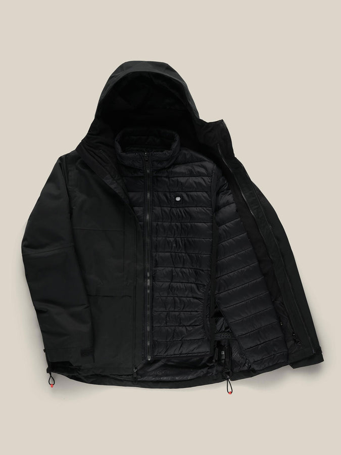686 Smarty 3-In-1 Form Jacket Winter 2026 | BLACK (BLK)