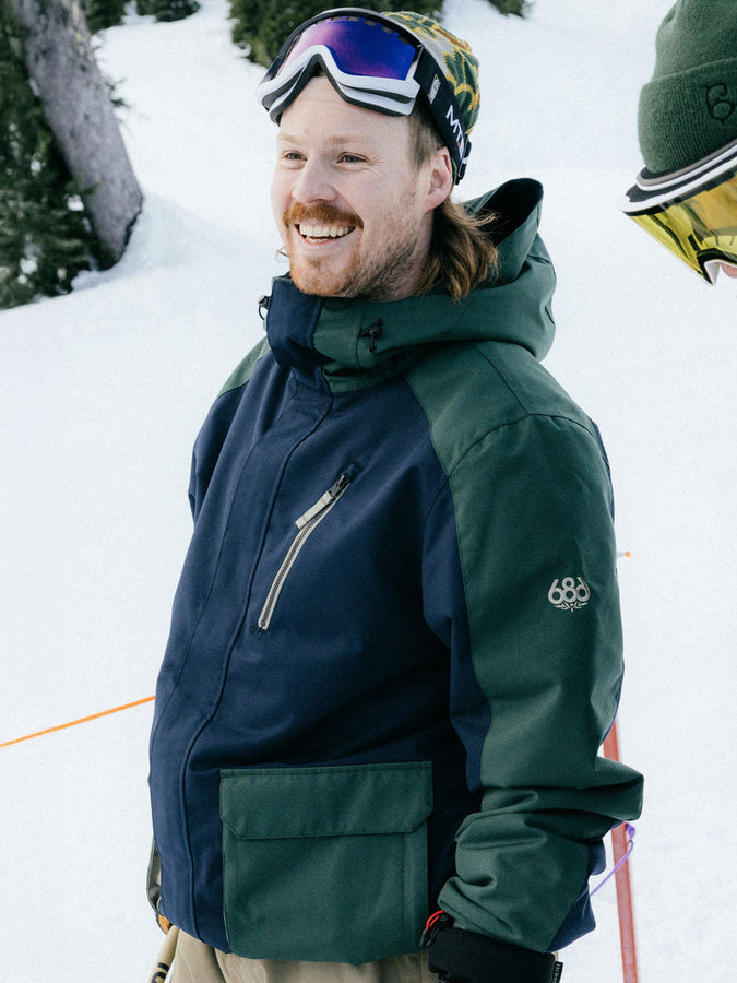 686 Nightline Insulated Jacket Winter 2026 | NAVY COLORBLOCK (NVCB)