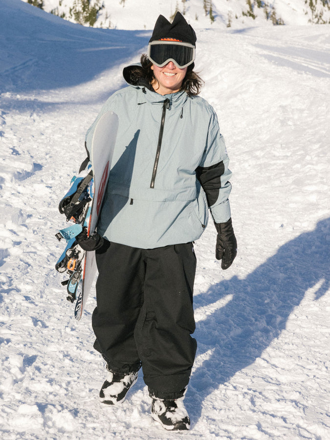 686 Outline Shell Anorak Jacket Winter 2026 | DUSTY MARINE GRID (DUBD)