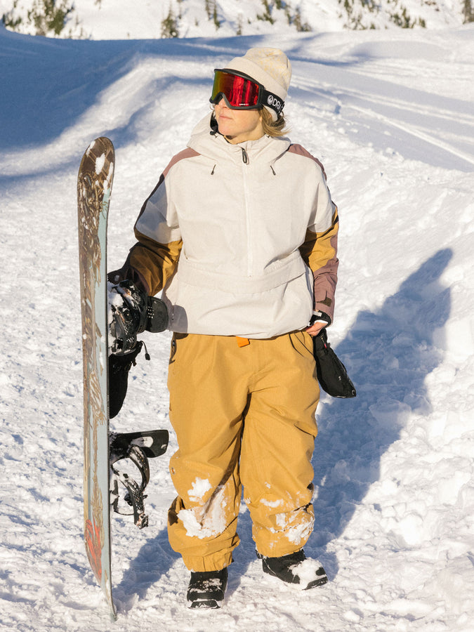 686 Outline Shell Anorak Jacket Winter 2026 | LIMESTONE COLORBLOCK (LSCB)