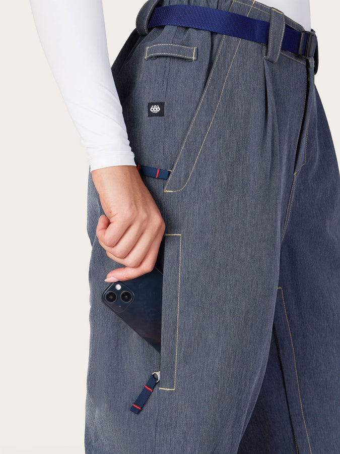 686 Outline 2027 – Women's Shell Pants | NAVY DENIM (NVYD)