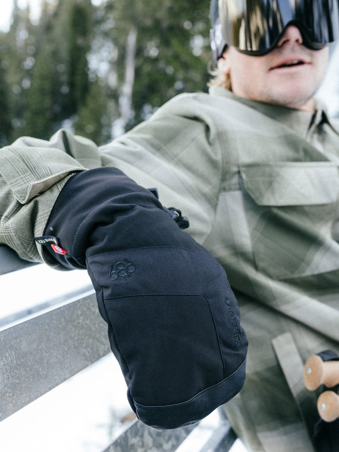 686 GORE-TEX Linear Mitts | BLACK (BLK)
