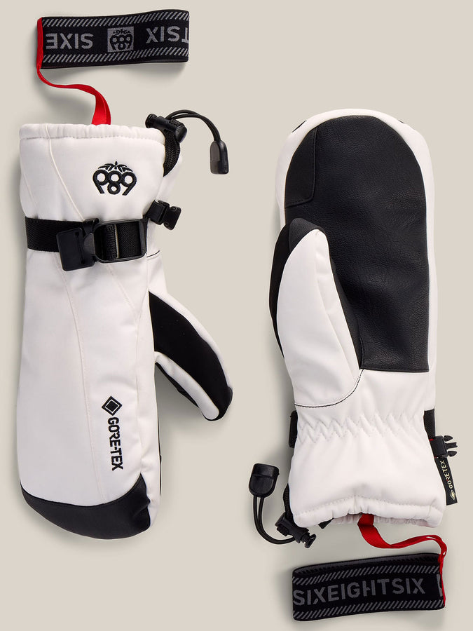 686 GORE-TEX  Linear Mitts | WHITE (WHT)