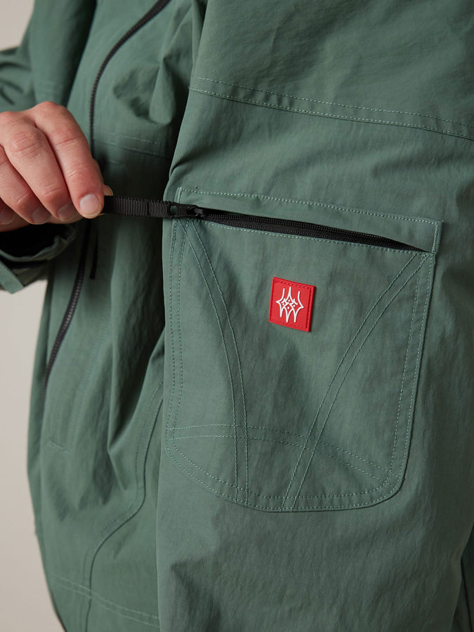686 Dojo 2027 – Shell Jacket | FADED GREEN CRINKLE (FGCK)