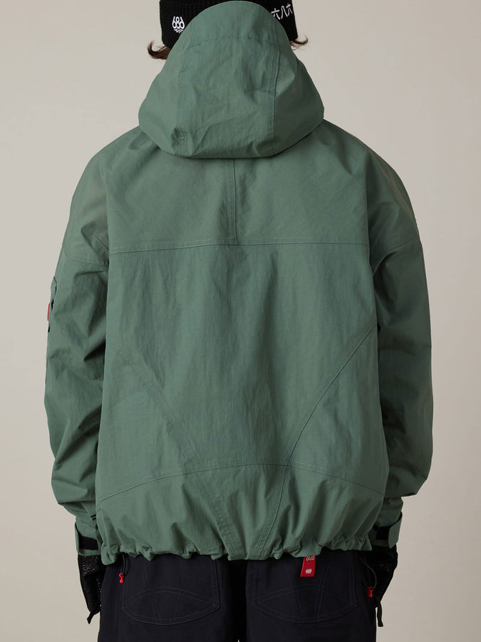 686 Dojo 2027 – Shell Jacket | FADED GREEN CRINKLE (FGCK)