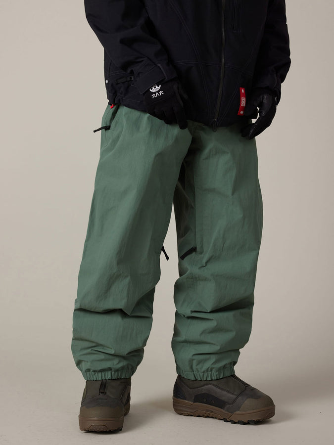 686 Dojo 20K 2027 – Shell Pants | FADED GREEN CRINKLE (FGCK)