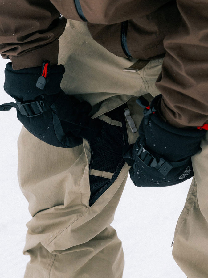 686 Dojo 20K 2027 – Shell Pants | KHAKI CRINKLE (KHCR)