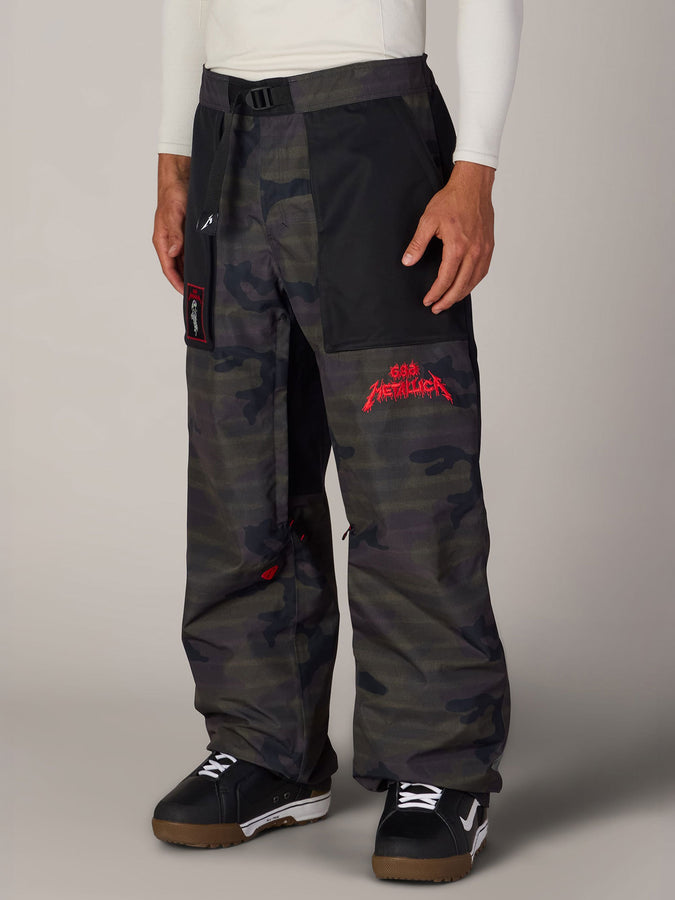 686 Metallica One 2027 – Shell Pants | METALLICA CAMO (MCAM)