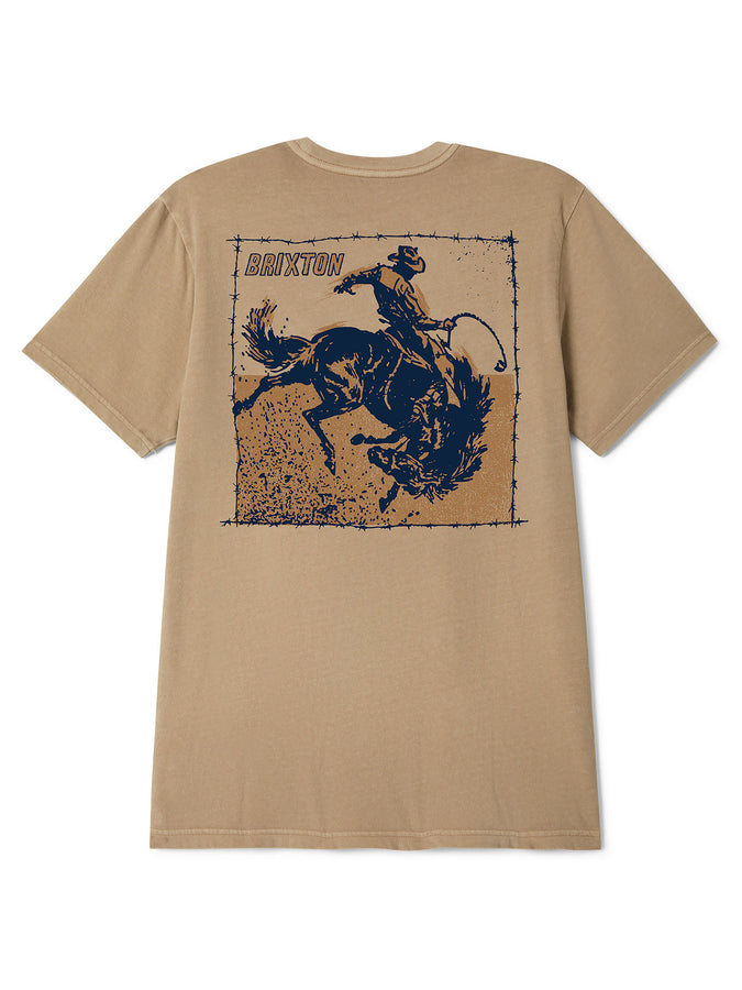 Brixton Madden T-Shirt Summer 2026 | TIMELESS TAUPE WORN WASH