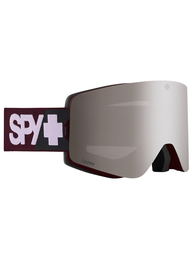 Spy Marauder SE Merlot/Silver Mirror Snowboard Goggle 2024 | MERLOT/SILVER MIRROR