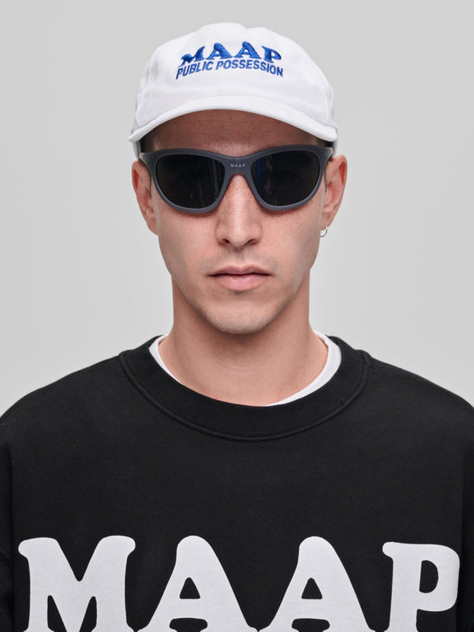 Maap x Public Possession 6 Panel Hat Fall 2026 | WHITE