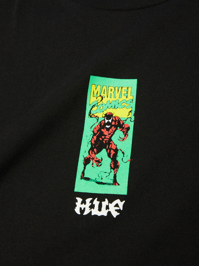 Huf x Marvel Spider-Man Maximum Carnage T-Shirt Fall 2026 | BLACK