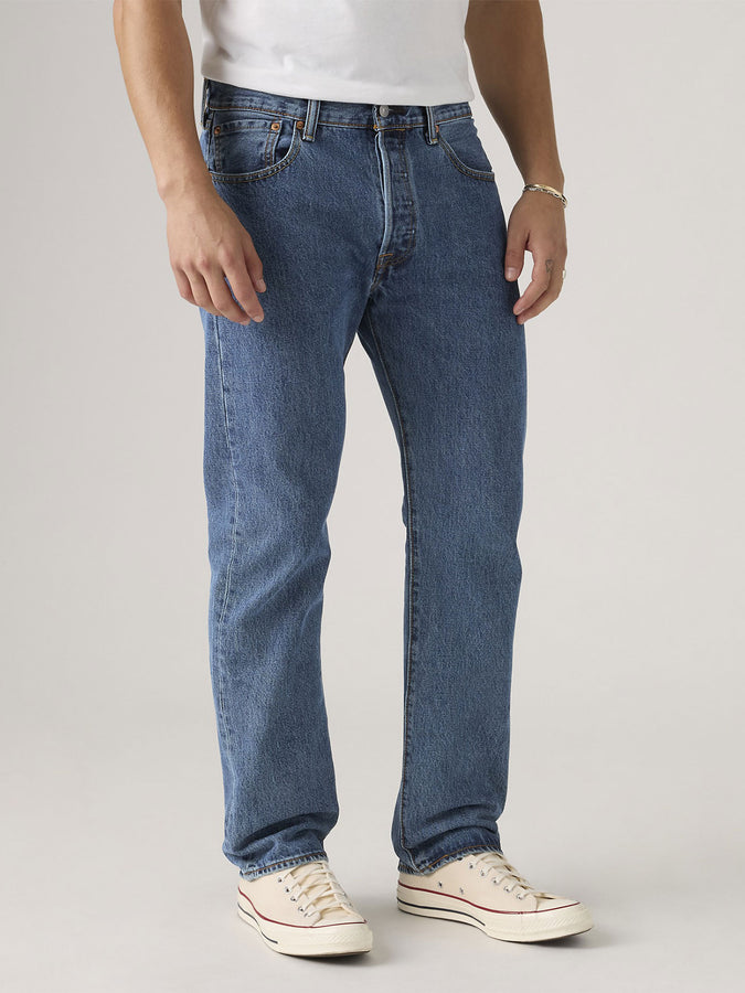 Levis 501 Original Medium Stonewash Jeans Spring 2026 | MEDIUM STONEWASH (0193)