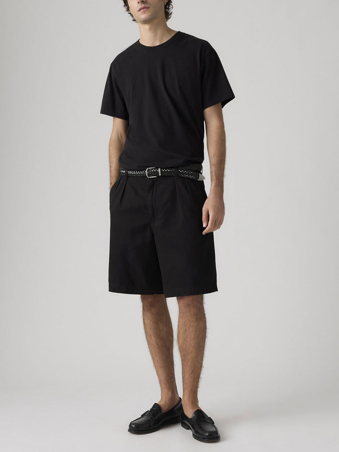 Levis Baggy Pleated Mineral Black Auth PD Shorts Spring 2026 | MINERAL BLACK AUTH PD (0004)