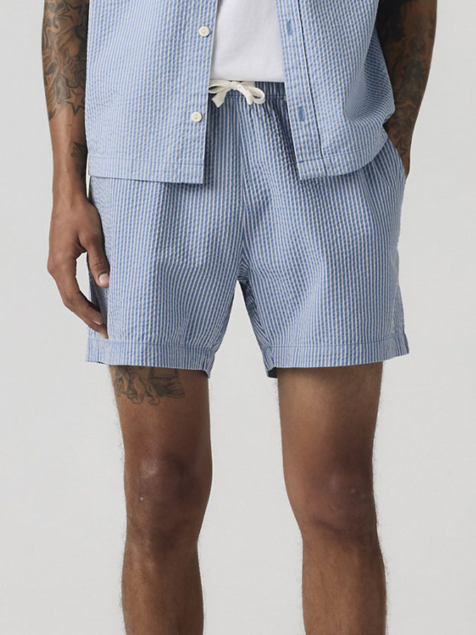 Levis Easy Starvos Stripe Quiet Harbor Shorts Spring 2026 | QUIET HARBOR (0063)