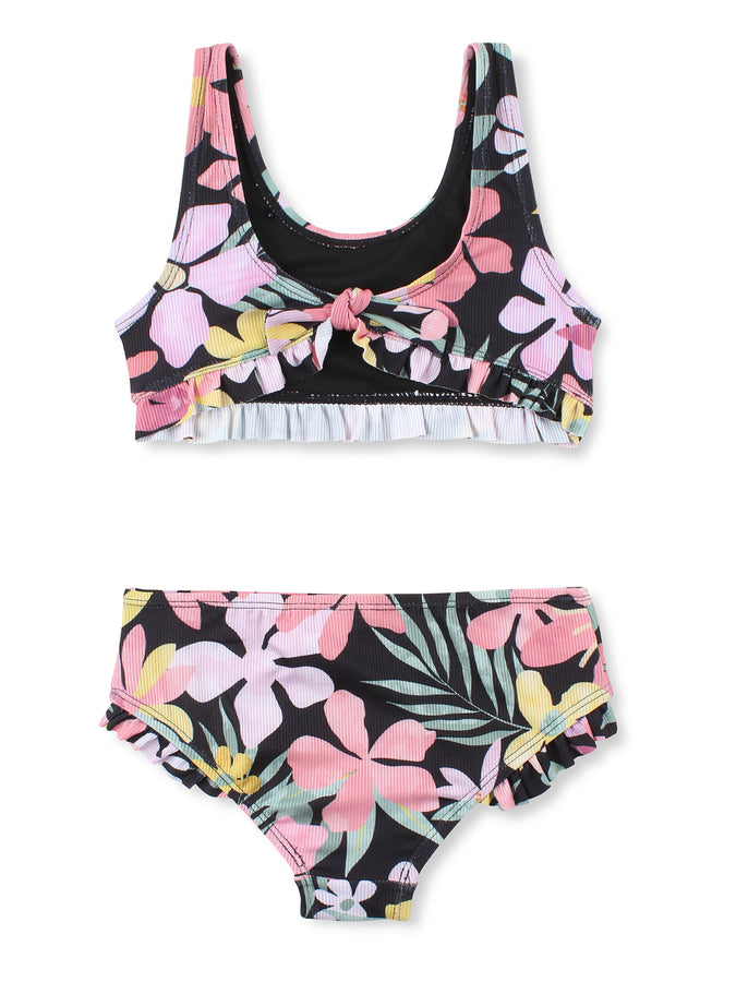Mandarine & Co Breezy Bay Bikini Summer 2026 | BLACK BREEZY FLOWERS