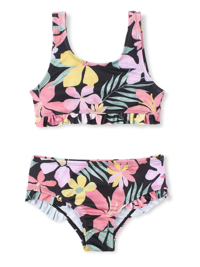 Mandarine & Co Breezy Bay Bikini Summer 2026 | BLACK BREEZY FLOWERS