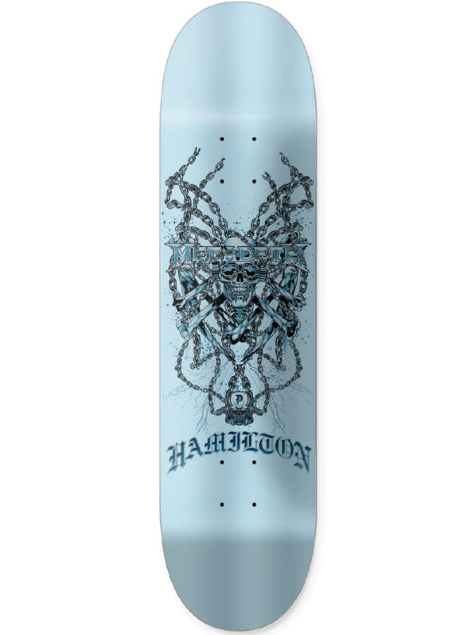 Primitive x Megadeth Hamilton Medusa 8.125 Skateboard Deck | BLUE