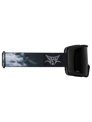 Spy Megalith Metal/Gray Green Black Snowboard Goggle 2024