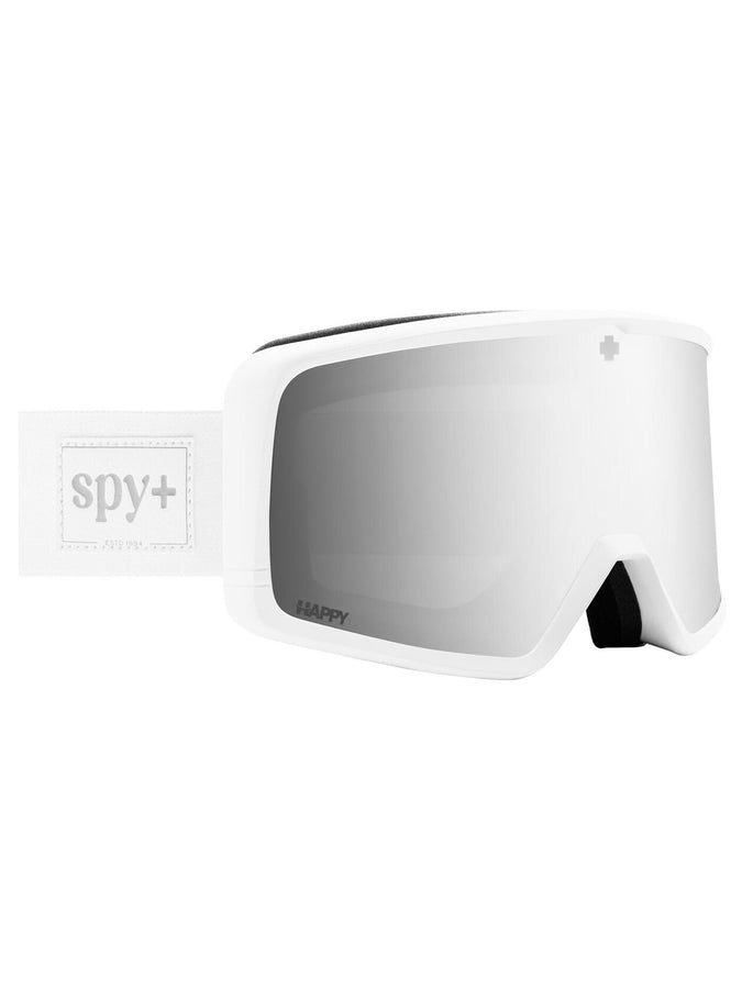 Spy Megalith White IR/Bronze Platinum Snowboard Goggle 2024 | WHITE IR/BRONZE PLATINUM