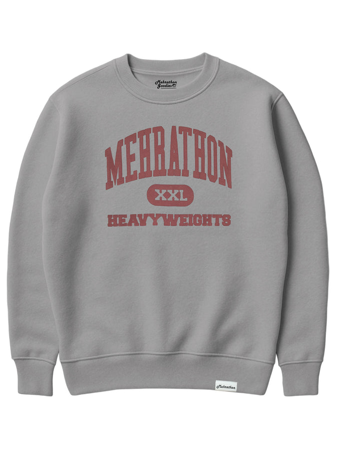 Mehrathon Heavyweights Crewneck Sweatshirt Summer 2026 | HEATHER GREY
