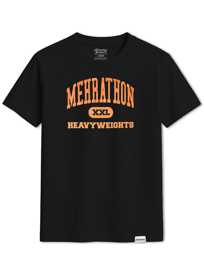 Mehrathon Heavyweights T-Shirt Summer 2026 | BLACK