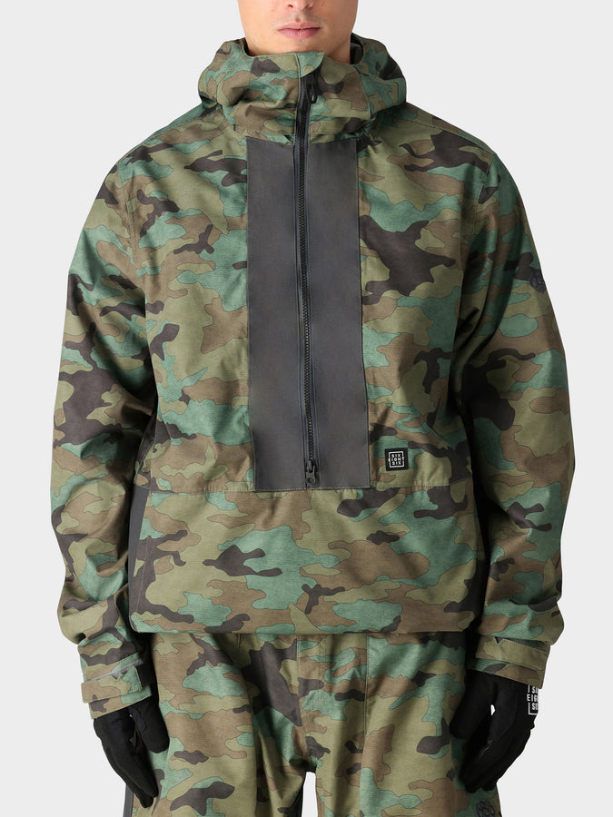 686 Ghost 2.5L Anorak Jacket Winter 2025 | FTGUE CAMO CLRBLCK (FTCB)